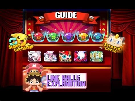 Pokemon Mega: Quick Guide on Link Balls! .